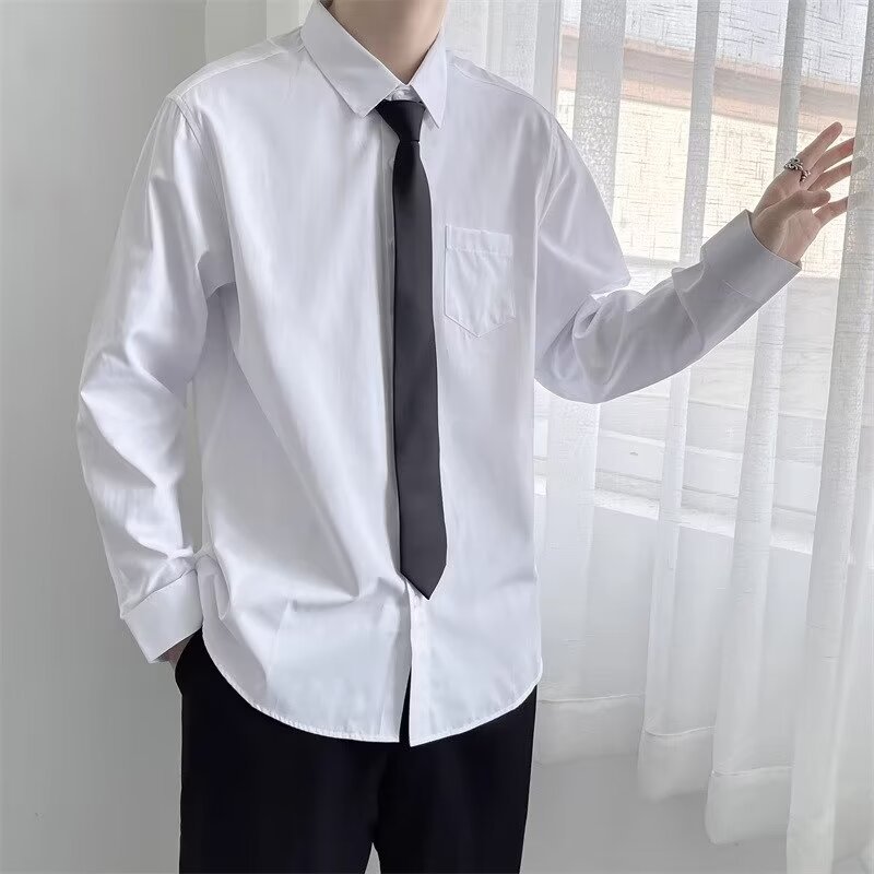 Personality Loose Casual Shirt Men