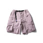 With Belt Tooling Large Pocket Shorts For Men