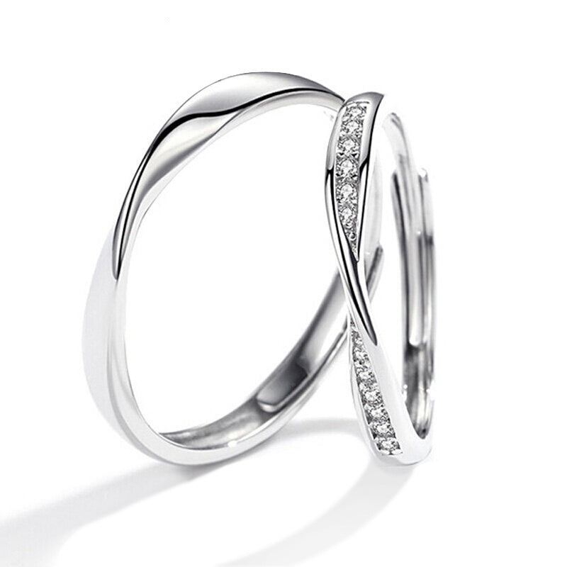 Mobius Ring Silver Ring For Men And Women