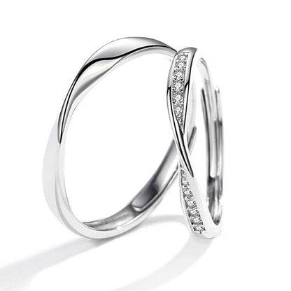 Mobius Ring Silver Ring For Men And Women