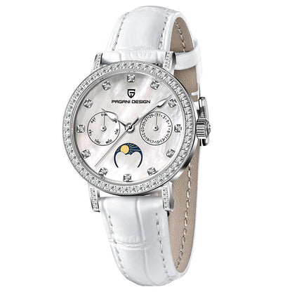 Quartz Women's Watch Multifunctional Waterproof Trend