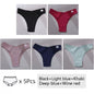 5Pcs Set Women Panties Cotton Underwear M-XL Comfo