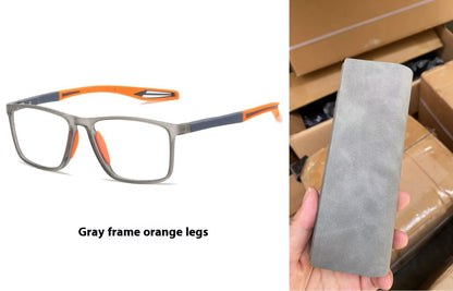 KY1119 Finished Product Myopic Anti Blue-Ray Plain Men And Women Fashion Large Rim Glasses TR90