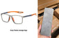 KY1119 Finished Product Myopic Anti Blue-Ray Plain Men And Women Fashion Large Rim Glasses TR90