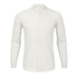 Cardigan long sleeve shirt men