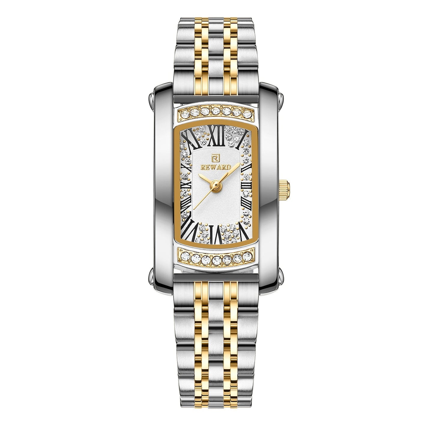 Affordable Luxury Fashion Waterproof Women's Square Quartz Wrist Watch