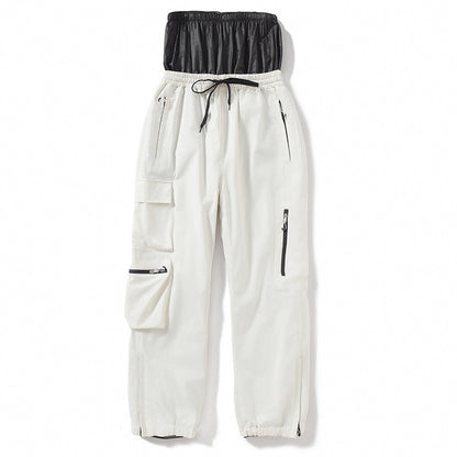 Winter Outdoor Windproof, Waterproof, And Insulated Thickened Ski Pants