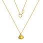 Yellow Gold Buddha Pendant 18K Gold Necklace