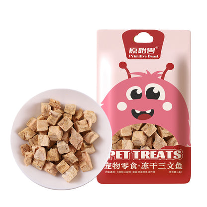Pet Freeze-dried Snacks Egg Yolk Chicken Grains Dog Cat Snacks