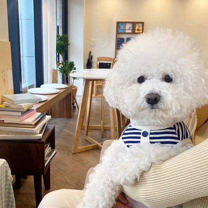 Summer Thin Pet Stripe Tank Top