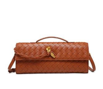 Woven Bag Shoulder Fashion Clutch Crossbody Bag