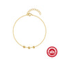S925 Sterling Silver Slidable Round Beads Necklace Bracelet