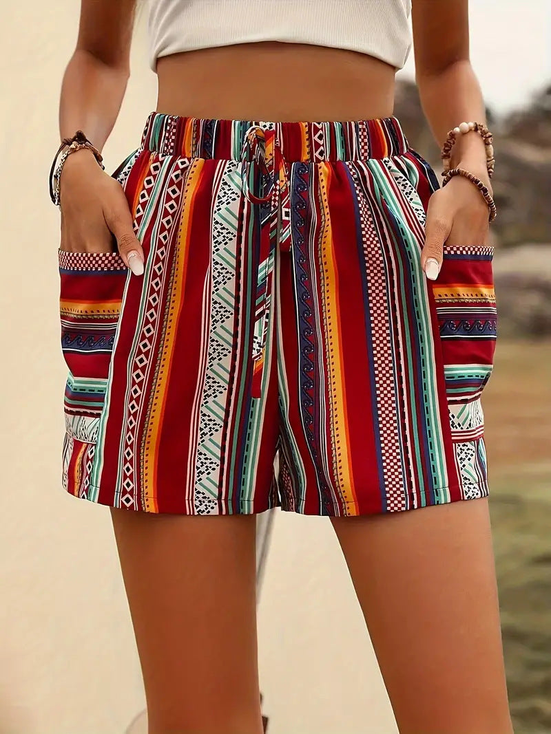 Holiday Fashion Casual Shorts For Women