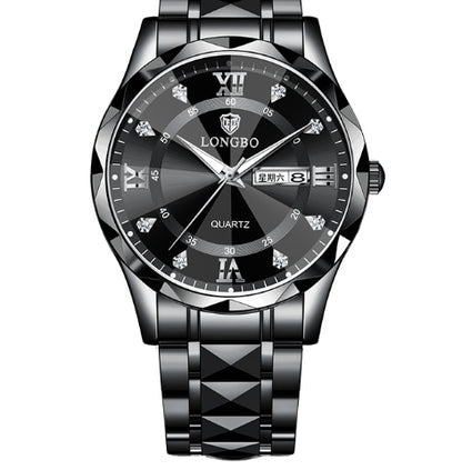 Waterproof Luminous Dual Calendar Watch