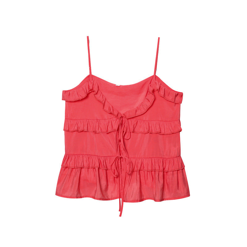 Gentle Age-reducing Bow And Laminated Sling Top