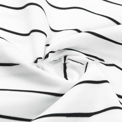 Ladies Maternity Care Striped Top T-Shirt Long Sleeve Breastfeeding