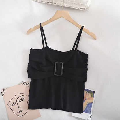 Super Fire Summer Knit Sweater Vest Women