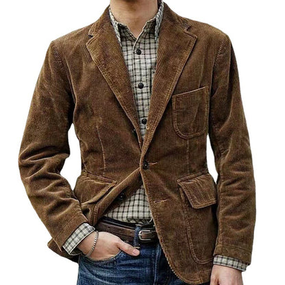 Corduroy blazer jacket everyday wear