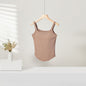 Short Camisole Belly Button Hiding Chest Pad Integrated Slim-fit Anti-exposure