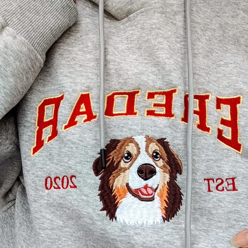 Personalized Embroidered Pet Hoodie
