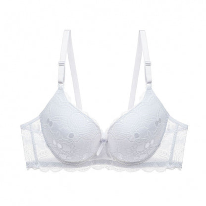 Lace Hollow Massage Push Up Bras Underwear For Women