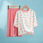 Girls' Summer Modal Short Sleeved Home Clothing