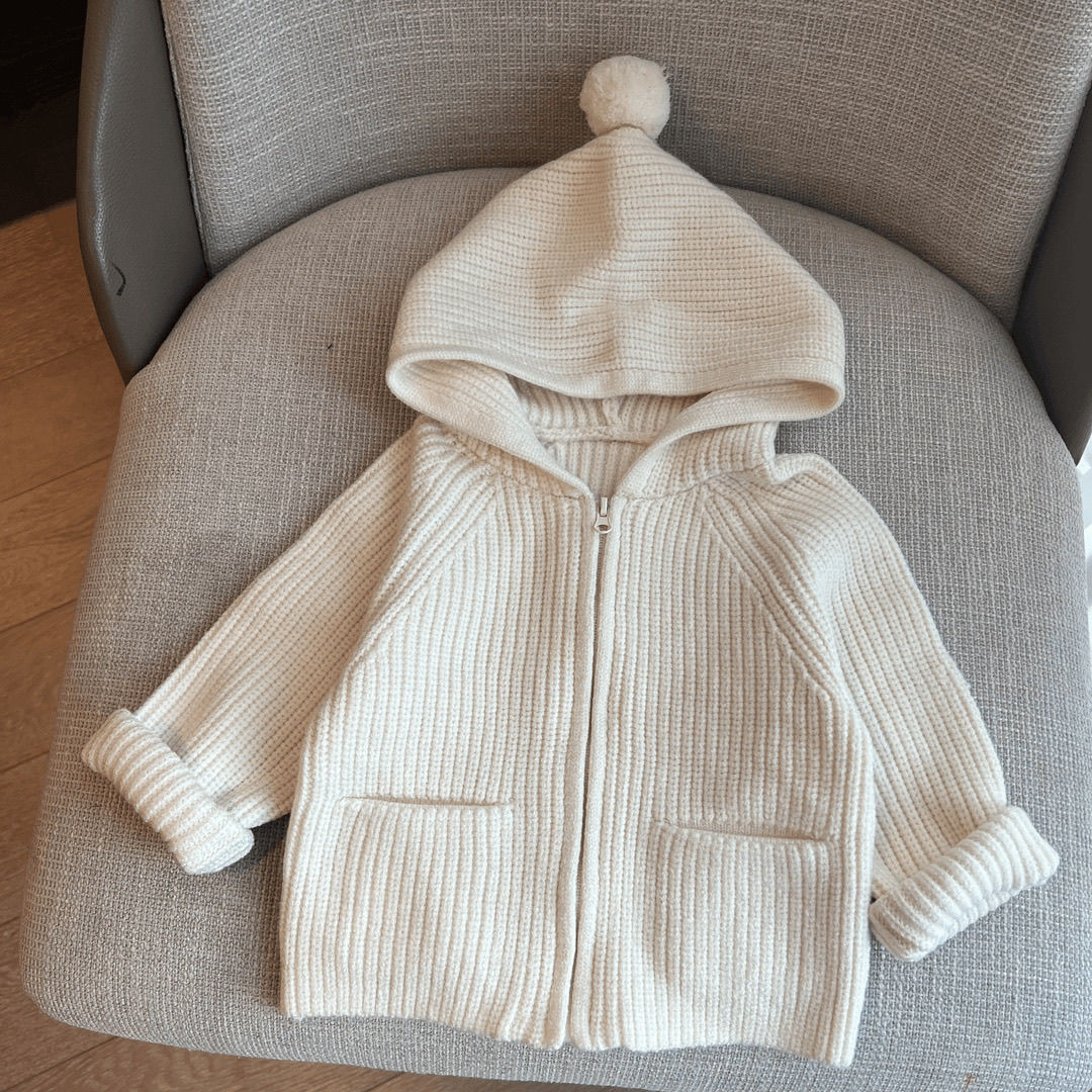Western Style Kids' Sweater Knitted Cardigan