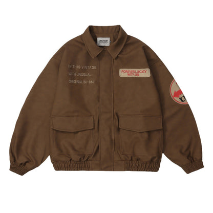 Maillard American Pilot Quilted Leather Coat Women