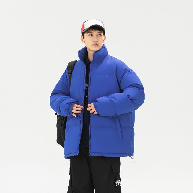 Couple Trendy Fried Street Bread Clothes All-matching Casual Student Cotton Coat Women