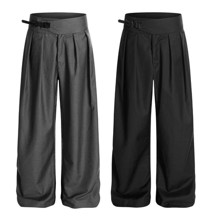 American Retro Unisex Sophisticated Relaxed-Fit Mens Casual Dress Pants