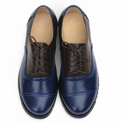 Flat shoes small leather shoes Oxford shoes women's shoes