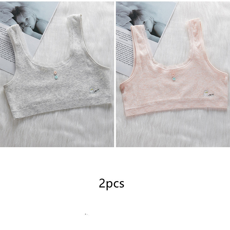 Developmental Vest Girls Underwear Big Kids 9-12 Girls Bra