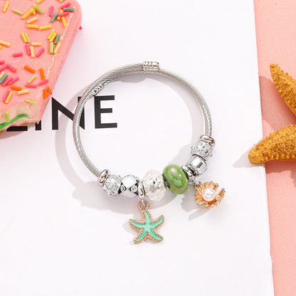 Stainless Steel Silver Bracelet For Women Fashionable