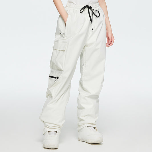 Winter Outdoor Windproof, Waterproof, And Insulated Thickened Ski Pants