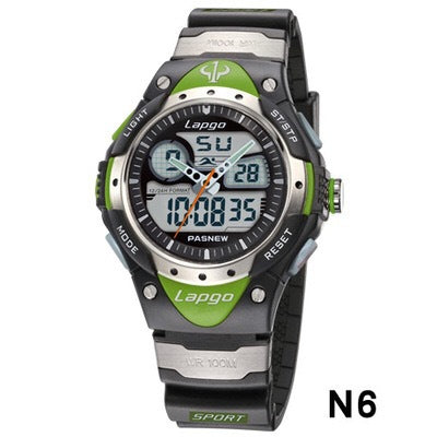 Dual display dual machine sports watch