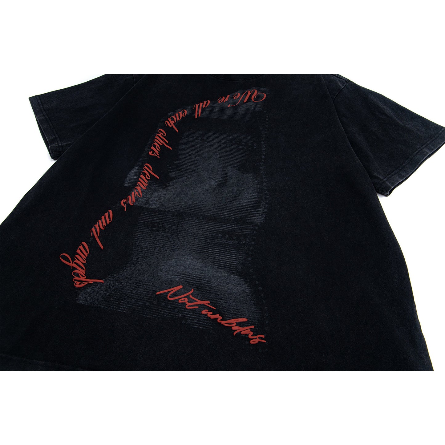 Washed Vintage Men's Loose Short Sleeve T-shirt