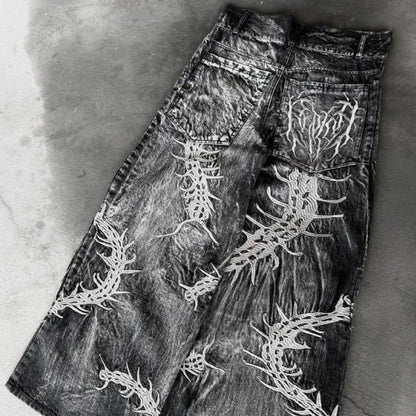Plus Size Casual Pants Thin Jeans
