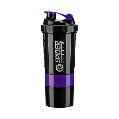 Three-layer 500ML Portable Protein Powder Shake Cup