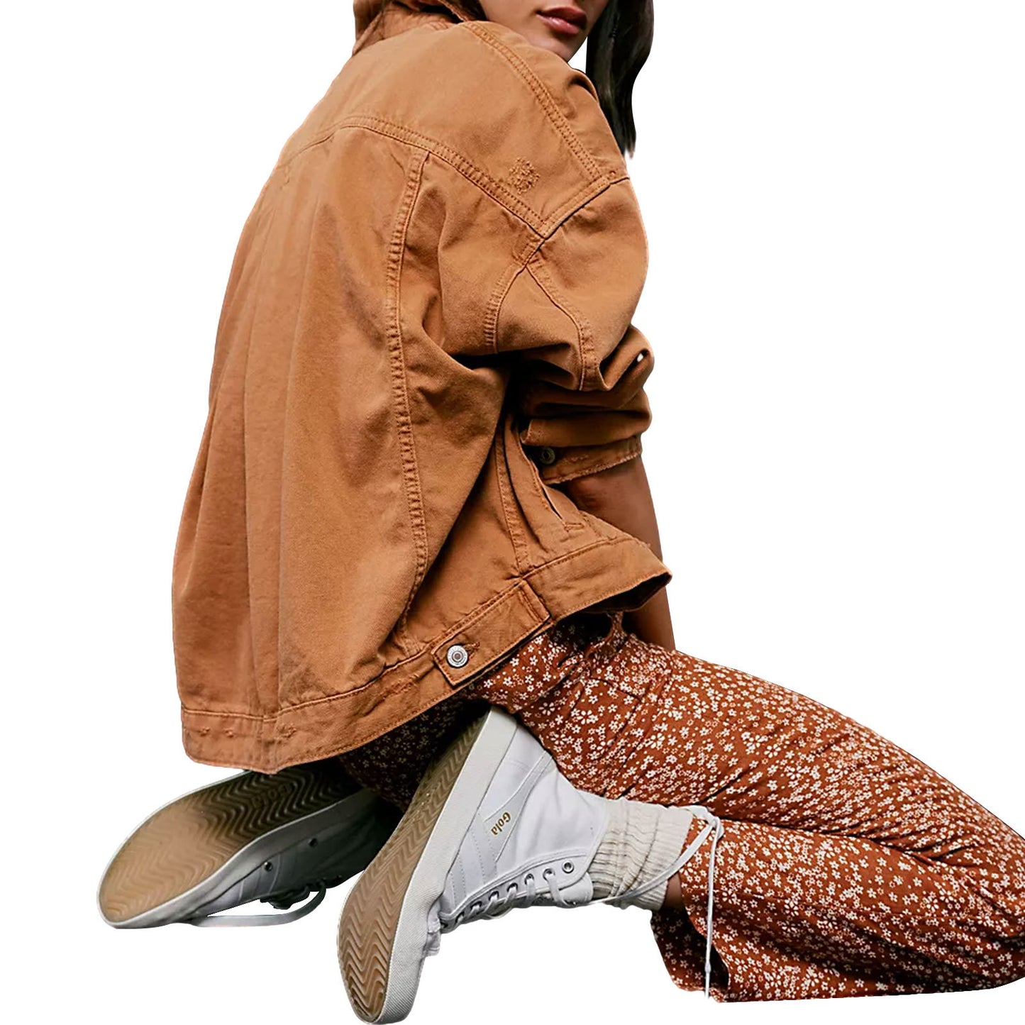 European And American Loose Fashion Denim Jacket Women