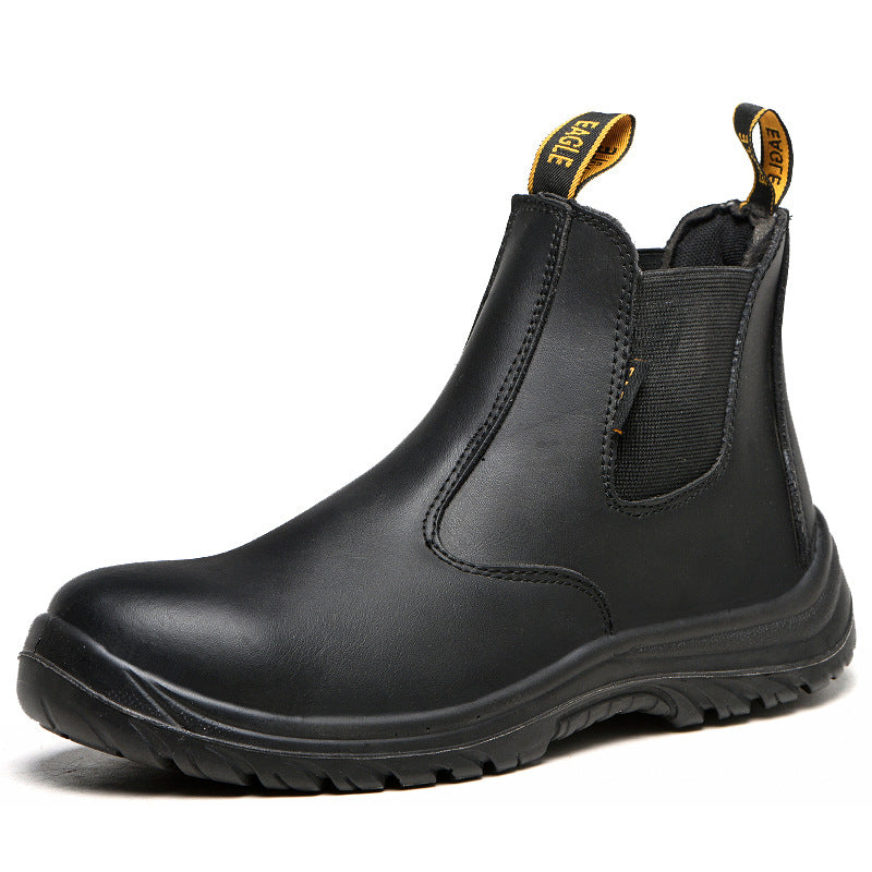 Leather safety shoes boots safety work shoes