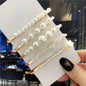 Jewelry Pearl Hairpin Set Retro Handmade Clip