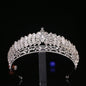 New Japanese And Korean Wedding Rhinestone Alloy Knot Wedding Crown