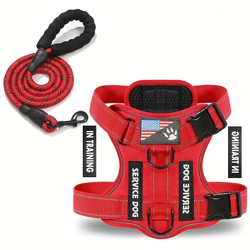 Pet Dog Breast Strap & Leash – Durable Dog Harness with Walking Lead