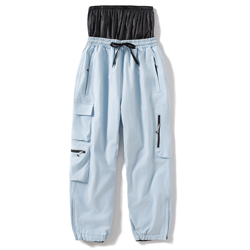 Winter Outdoor Windproof, Waterproof, And Insulated Thickened Ski Pants