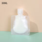 Transparent Travel Portable Fluid Makeup Packing Bag Sub-packing Storage Bag Shampoo Makeup Fluid Cosmetic Refillable Pouches