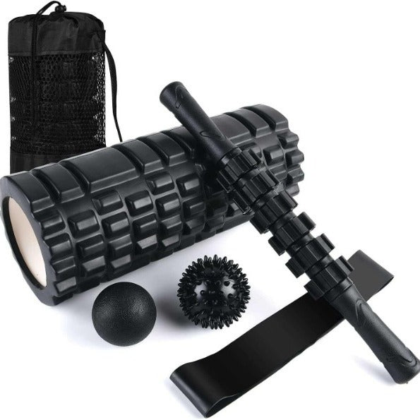Fitness Foam Roller Roller Massage Shaft Gear Massage Bar Stick
