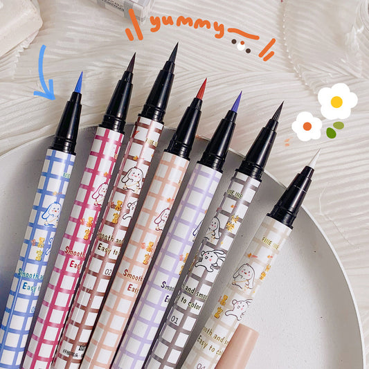 Makeup Xixi Colorful Eyeliner Non Dizzy Stain Anti Sweat