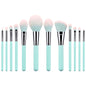 Light Blue Handle Makeup Soft Soft Hair Foundation Eye Shadow Brush
