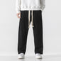 Mens Corduroy Trendy Pants With Braided Drawstring