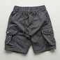 Summer Multi-pocket Workwear Shorts For Men